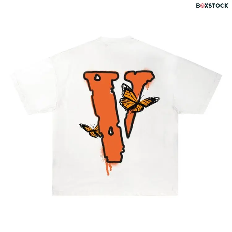 Vlone x Juice WRLD Butterfly Tee 'White' Fall/Winter 2020