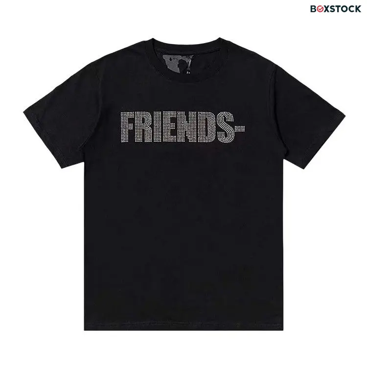 Vlone x Swavorski Friends T-Shirt 'Black' Fall/Winter 2019