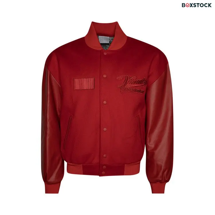 VTMNTS College Jacket 'Red'
