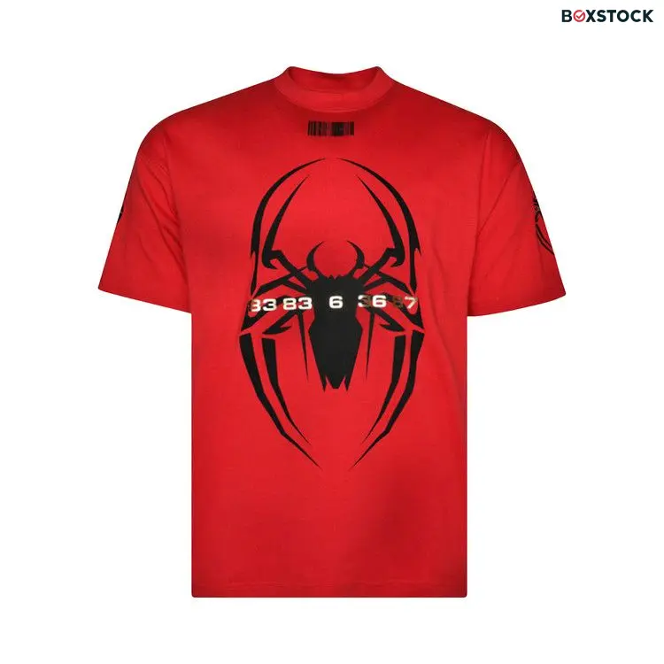 VTMNTS Spider T-Shirt 'Red' Spring/Summer 2023