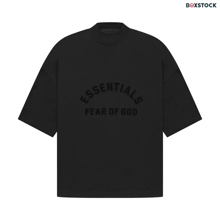 Fear of God Essentials Tee 'Jet Black' Spring/Summer 2023