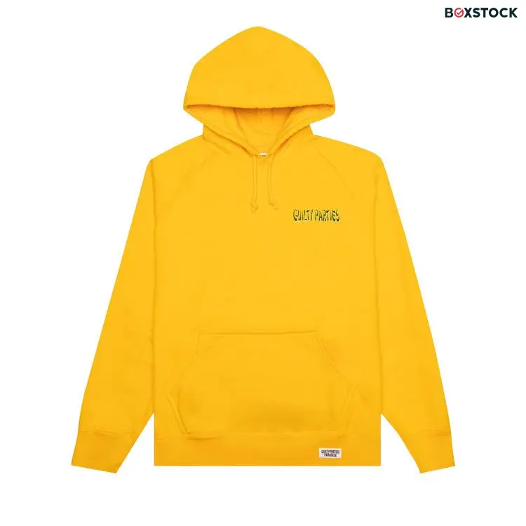 Wacko Maria Washed Heavyweight Pullover Sweatshirt Type-4 'Yellow' Fall/Winter 2021