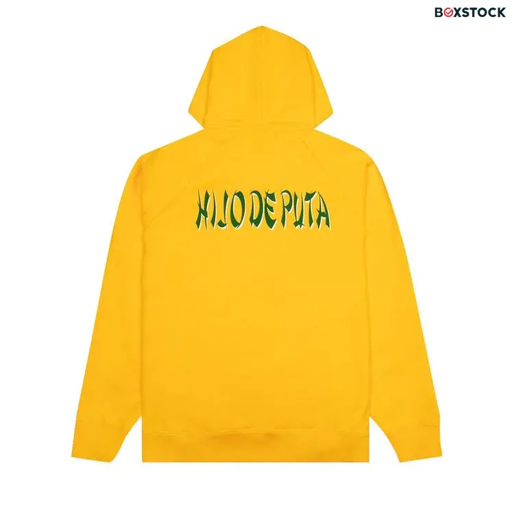 Wacko Maria Washed Heavyweight Pullover Sweatshirt Type-4 'Yellow' Fall/Winter 2021