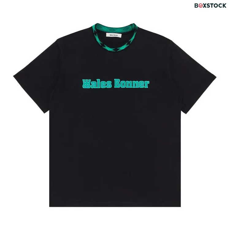 Wales Bonner Original T-Shirt 'Black' Spring/Summer 2024