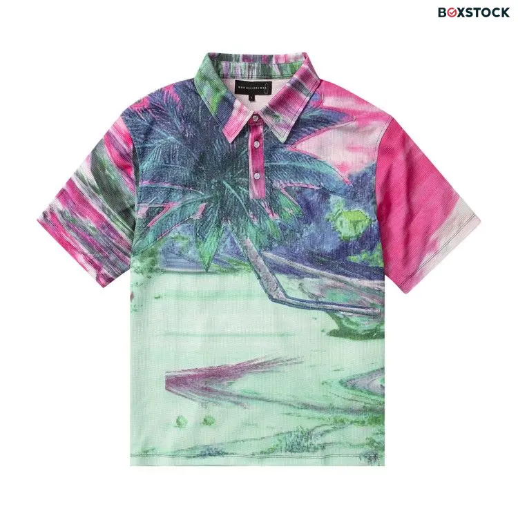 Who Decides War Coastline Polo Shirt 'Multicolor' Multi-Color
