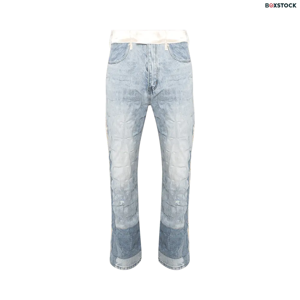 Who Decides War Gathered Tuxedo Denim Pant 'Sky' Blue Spring/Summer 2024