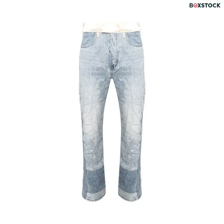 Who Decides War Gathered Tuxedo Denim Pant 'Sky' Blue Spring/Summer 2024
