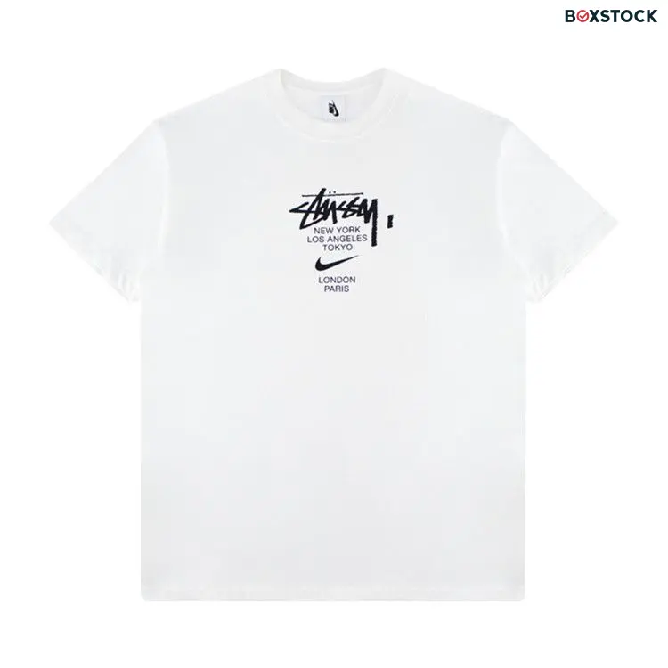 Nike x Stussy International Tee 'Summit White' Fall/Winter 2020