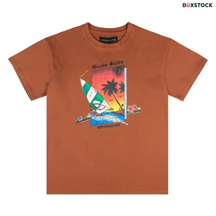 Who Decides War St. Lucy Jersey 'Rust' Grey Spring/Summer 2023