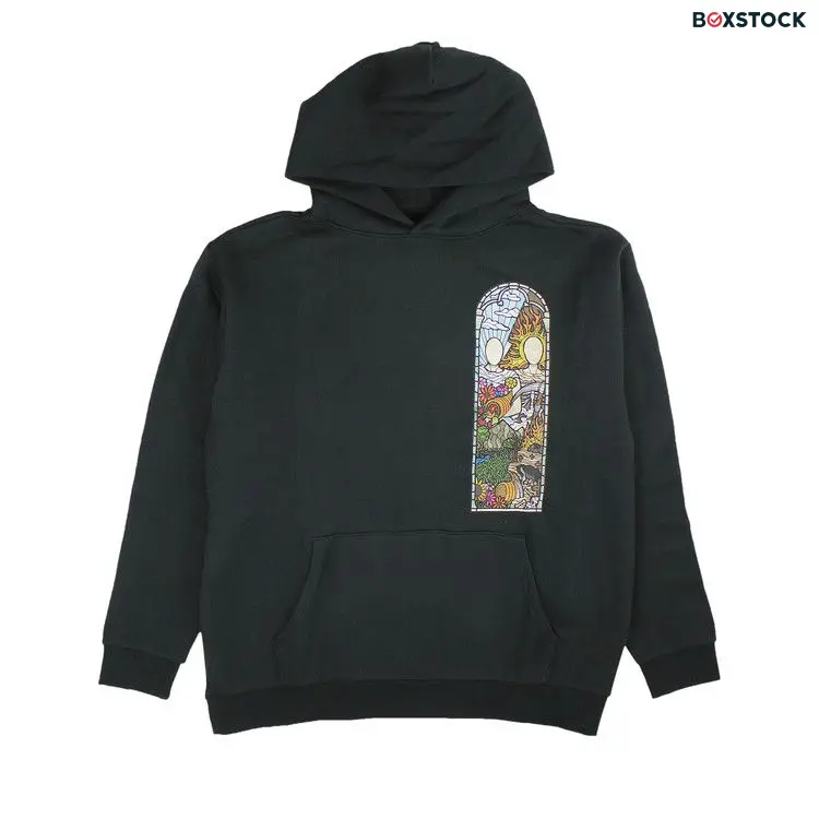 Who Decides War Stained Glass Hoodie 'Black'