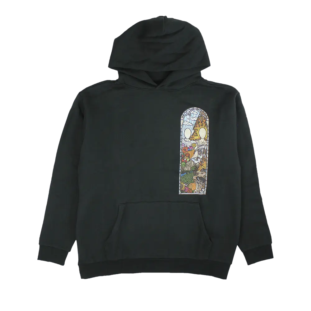 Who Decides War Stained Glass Hoodie 'Black'