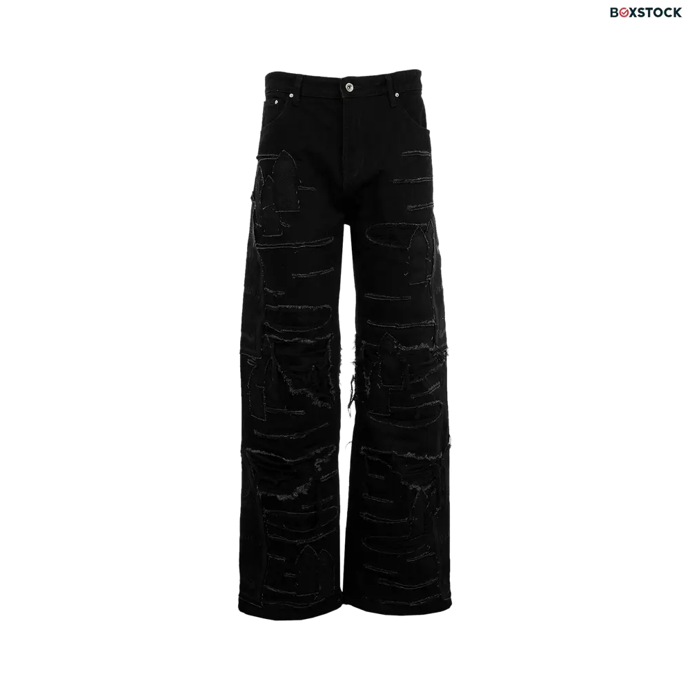 Who Decides War Ultra Flare Windowed Denim 'Coal' Grey Fall/Winter 2024