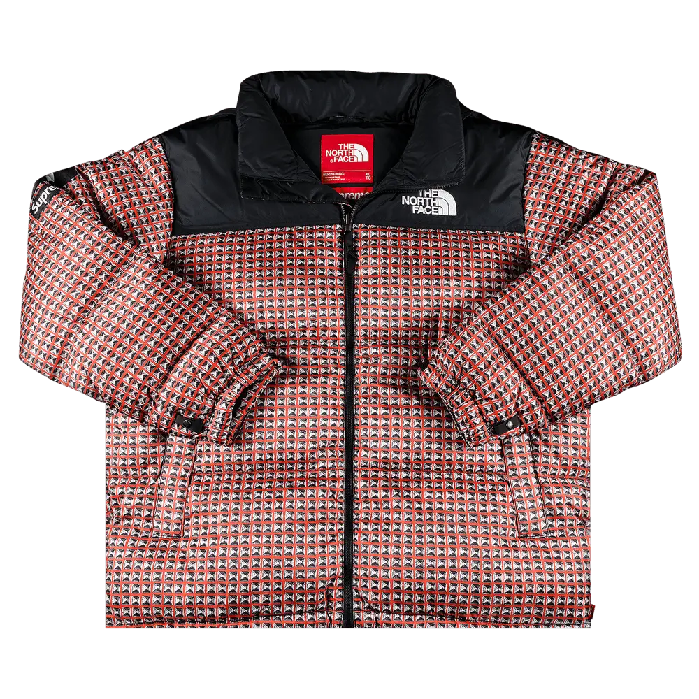 Supreme x The North Face Studded Nuptse Jacket 'Red' Spring/Summer 2021