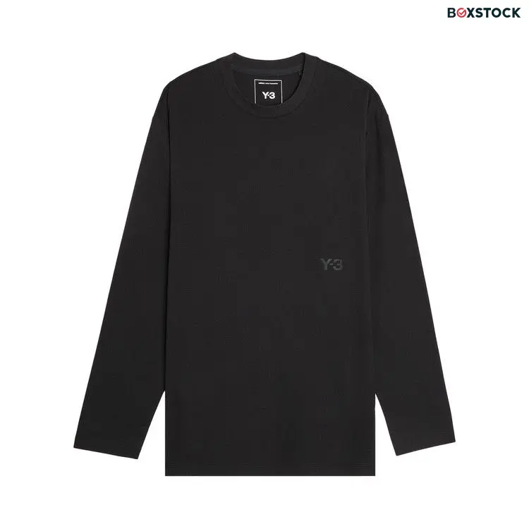 Y-3 Long-Sleeve Tee 'Black' Fall/Winter 2024
