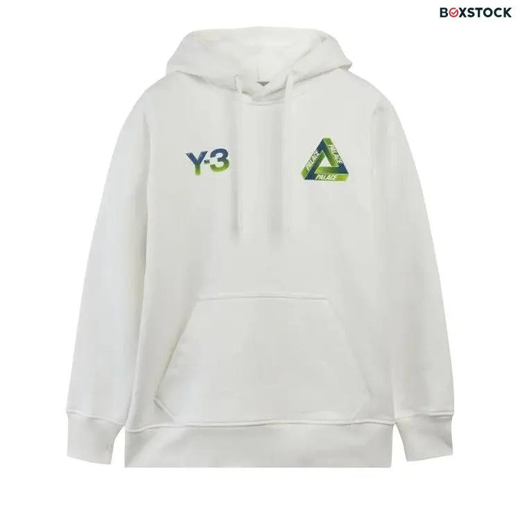 Y-3 x Palace Logo Hoodie 'White' Fall/Winter 2022