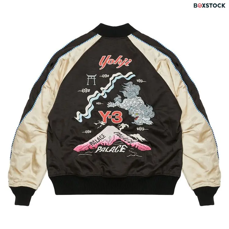 Y-3 x Palace Reversible Souvenir Jacket 'Navy/Cream' Blue Fall/Winter 2022