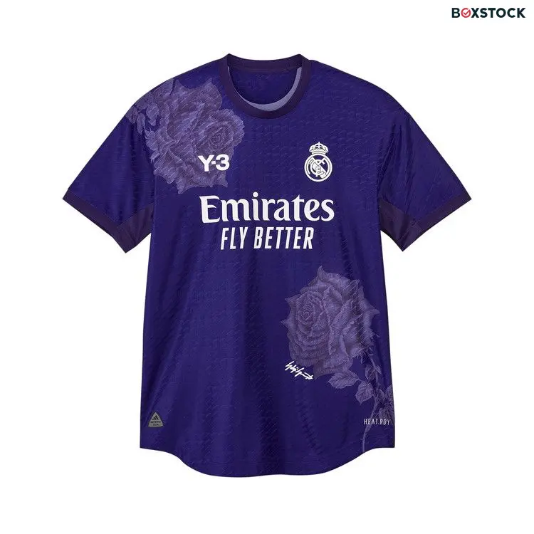 Y-3 x Real Madrid 4th Authentic Jersey 'Purple' Spring/Summer 2024