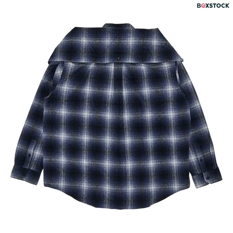 Y/Project Snap Off Panel Hood Overshirt 'Blue/Grey' Spring/Summer 2024