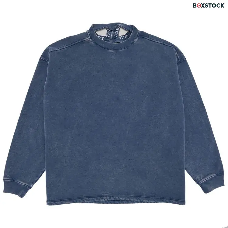 Y/Project Triple Collar Sweatshirt 'Blue/Acid Wash' Spring/Summer 2024