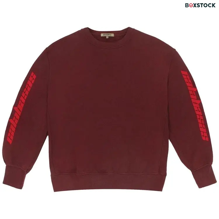 Kanye West Calabasas Crewneck 'Scorpio' Red Fall/Winter 2016