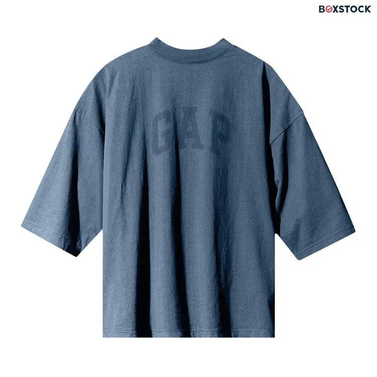 Yeezy Gap Engineered by Balenciaga Dove 3/4 Sleeve Tee 'Dark Blue' Spring/Summer 2022