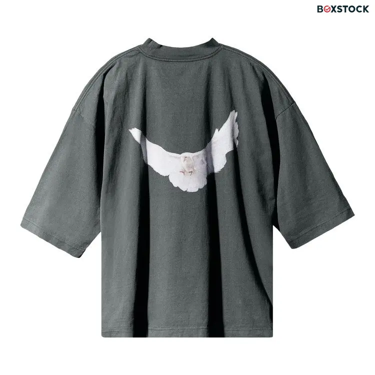 Yeezy Gap Engineered by Balenciaga Dove 3/4 Sleeve Tee 'Dark Green' Spring/Summer 2022