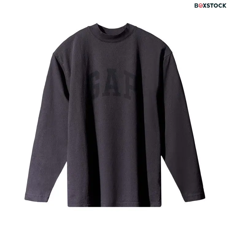 Yeezy Gap Engineered by Balenciaga Dove Long-Sleeve Tee 'Black' Spring/Summer 2022