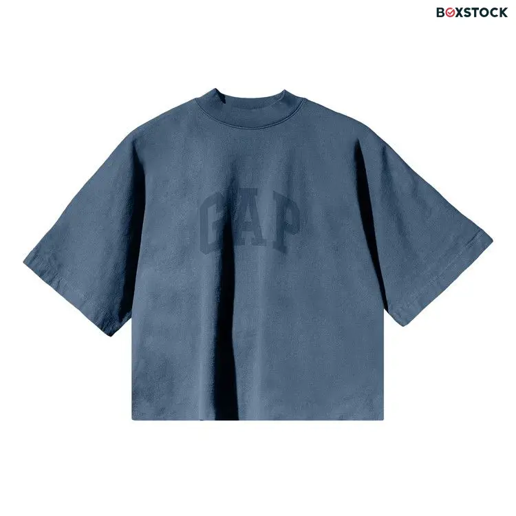 Yeezy Gap Engineered by Balenciaga Dove No Seam Tee 'Dark Blue' Spring/Summer 2022