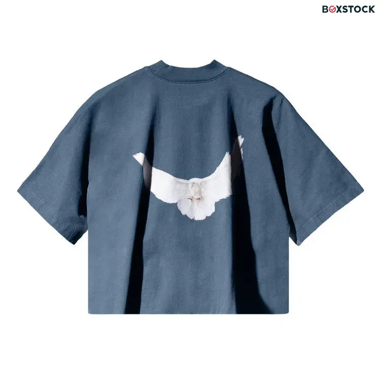 Yeezy Gap Engineered by Balenciaga Dove No Seam Tee 'Dark Blue' Spring/Summer 2022