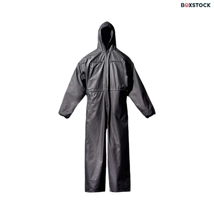 Yeezy Gap Engineered by Balenciaga Coated Cotton Overall 'Black' Spring/Summer 2022