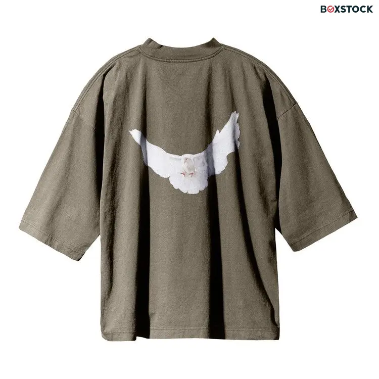 Yeezy Gap Engineered by Balenciaga Dove 3/4 Sleeve Tee 'Beige' Brown Spring/Summer 2022