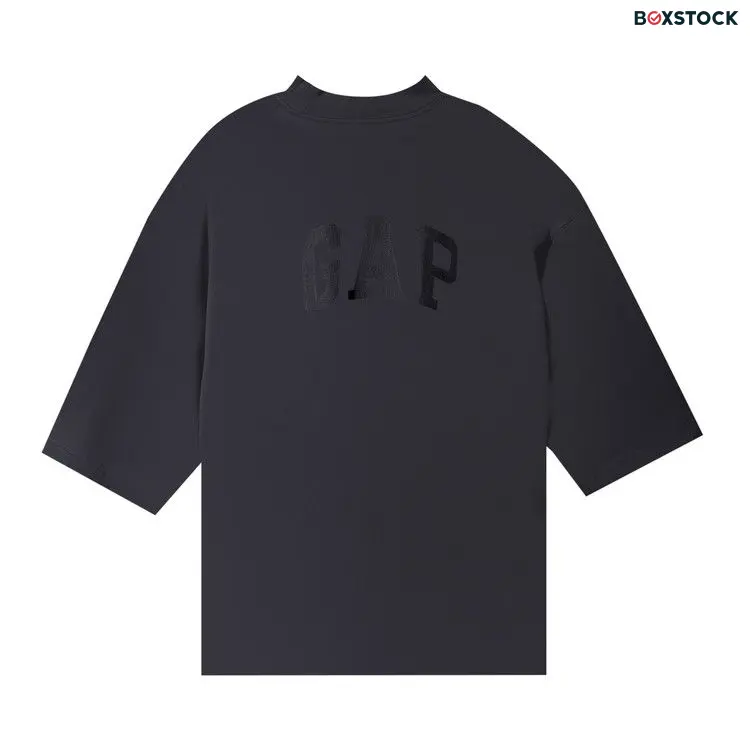 Yeezy Gap Engineered by Balenciaga Dove 3/4 Sleeve Tee 'Black' Spring/Summer 2022 719615-TMVQ2-1000