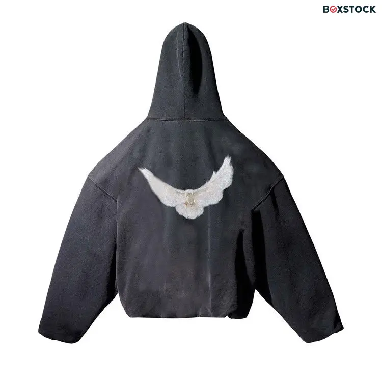 Yeezy Gap Engineered by Balenciaga Dove Hoodie 'Washed Black' Spring/Summer 2022