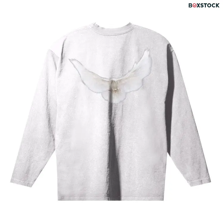 Yeezy Gap Engineered by Balenciaga Dove Long-Sleeve Tee 'White'