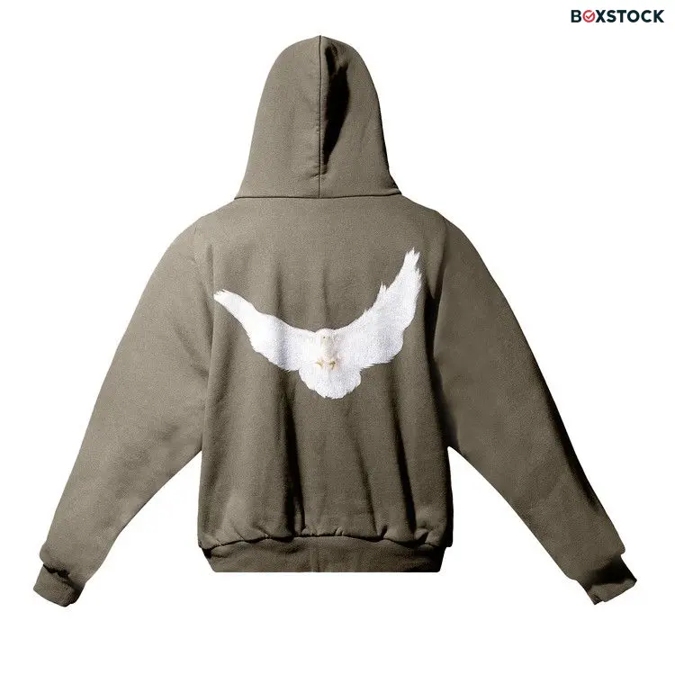 Yeezy Gap Engineered by Balenciaga Dove Shrunken Hoodie 'Beige' Tan Spring/Summer 2022