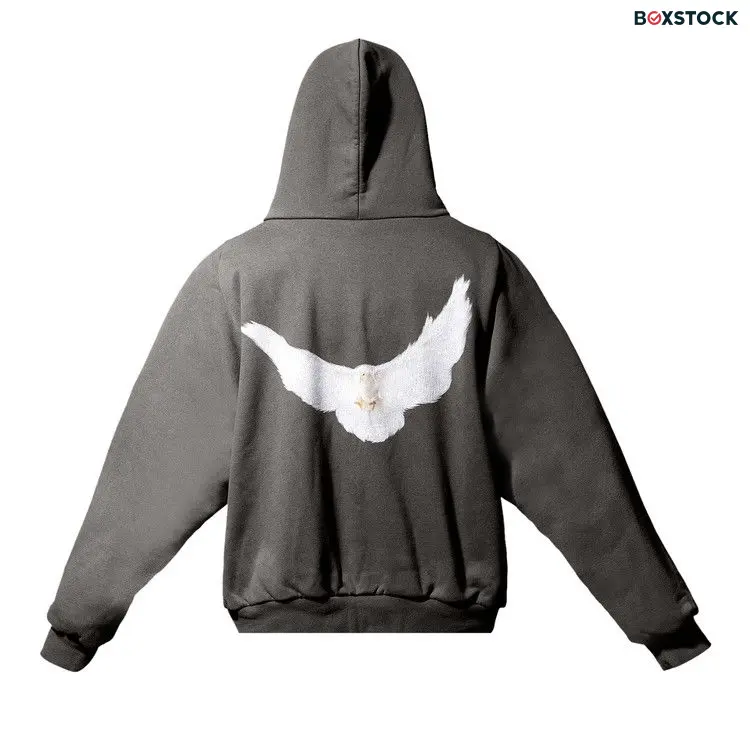 Yeezy Gap Engineered by Balenciaga Dove Shrunken Hoodie 'Grey' Spring/Summer 2022