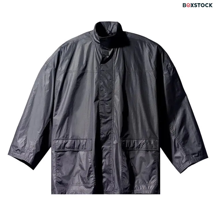 Yeezy Gap Engineered by Balenciaga Nylon Light Parka 'Black' Fall/Winter 2022