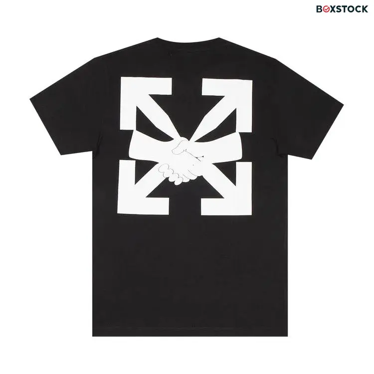 Off-White Agreement Short-Sleeve Slim Tee 'Black/White'