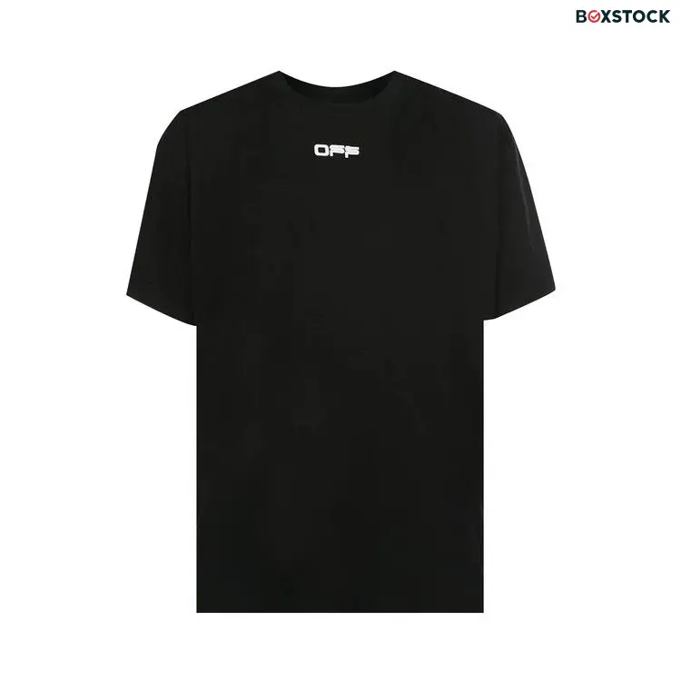 Off-White Airport Tape Oversize T-Shirt 'Black/Multicolor'