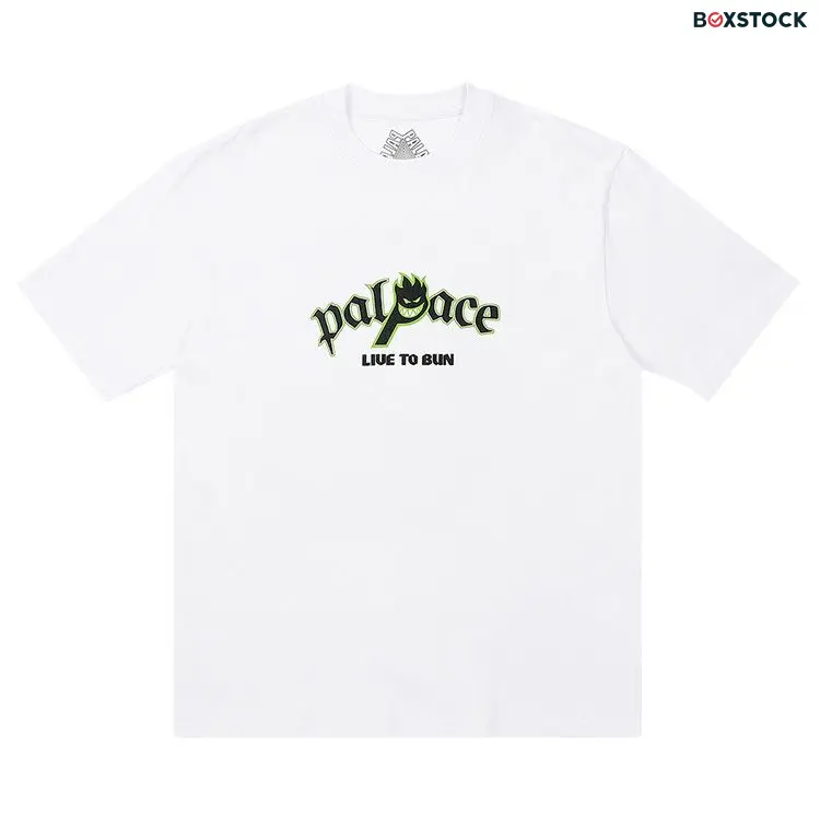 Palace x Spitfire P-Head T-Shirt 'White' Spring/Summer 2023