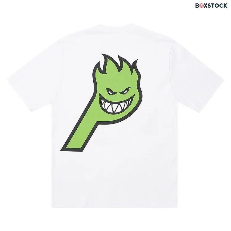 Palace x Spitfire P-Head T-Shirt 'White' Spring/Summer 2023