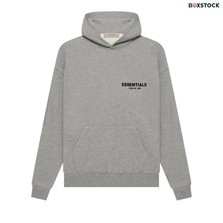 Fear of God Essentials Hoodie 'Dark Oatmeal'