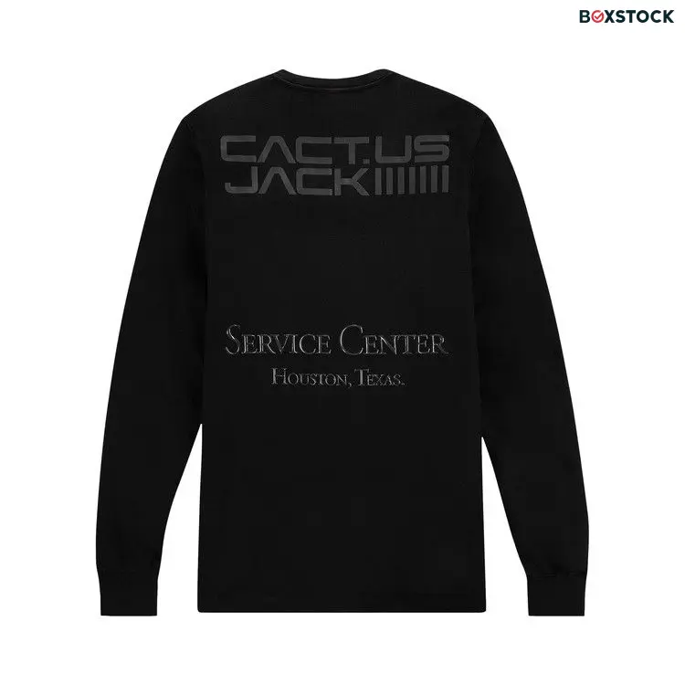Cactus Jack by Travis Scott x Nike NRG BH Long-Sleeve Tee 'Black' Spring/Summer 2022