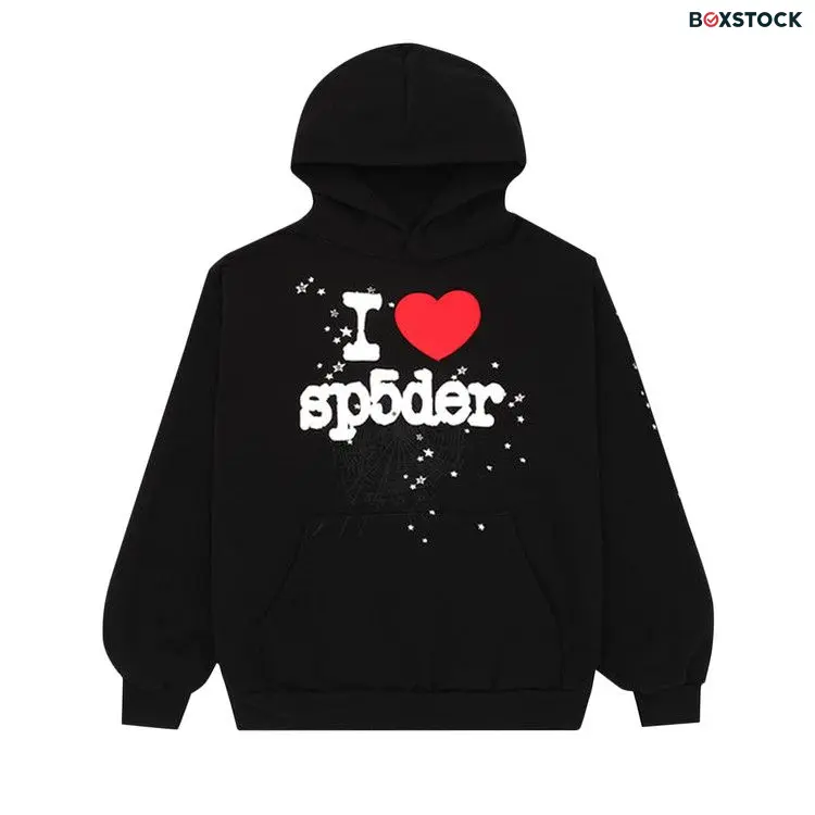 Sp5der Souvenir Hoodie 'Black' Fall/Winter 2023