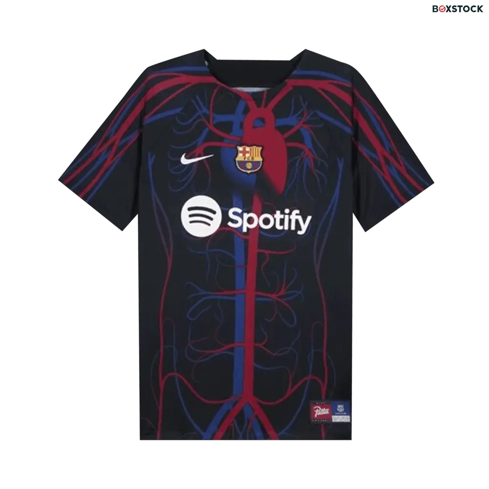 Nike FC Barcelona x Patta Dri-FIT Short-Sleeve Soccer Top 'Black' Fall/Winter 2023
