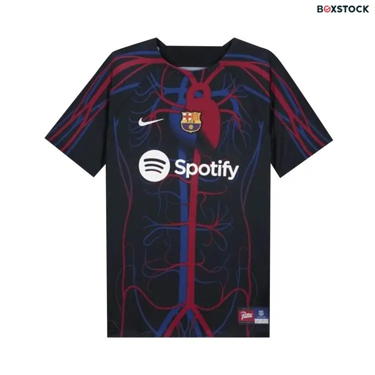 Nike FC Barcelona x Patta Dri-FIT Short-Sleeve Soccer Top 'Black' Fall/Winter 2023