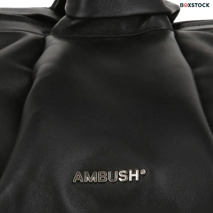 Ambush Twist Top Handle Bag 'Black' BWNP001S21LEA0011072