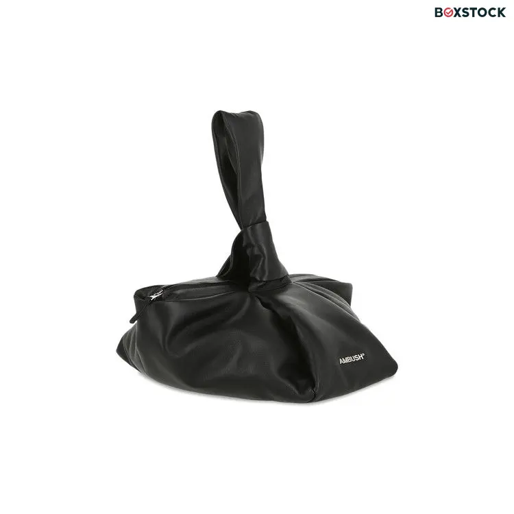Ambush Twist Top Handle Bag 'Black' BWNP001S21LEA0011072