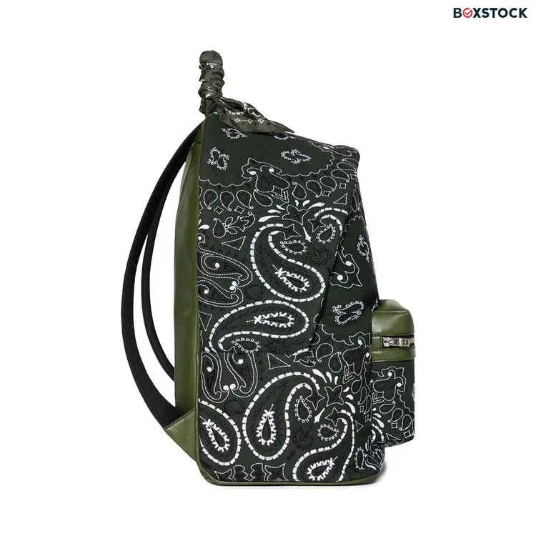 Amiri Canvas Bandana Backpack 'Black' Pre-Fall 2022