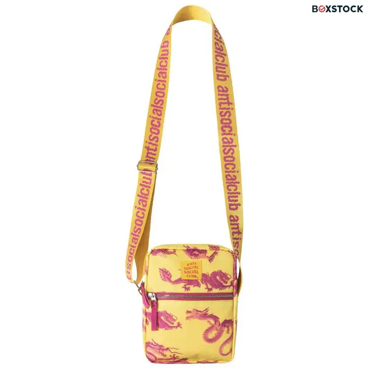 Anti Social Social Club 24K Side Bag 'Yellow' Spring/Summer 2022